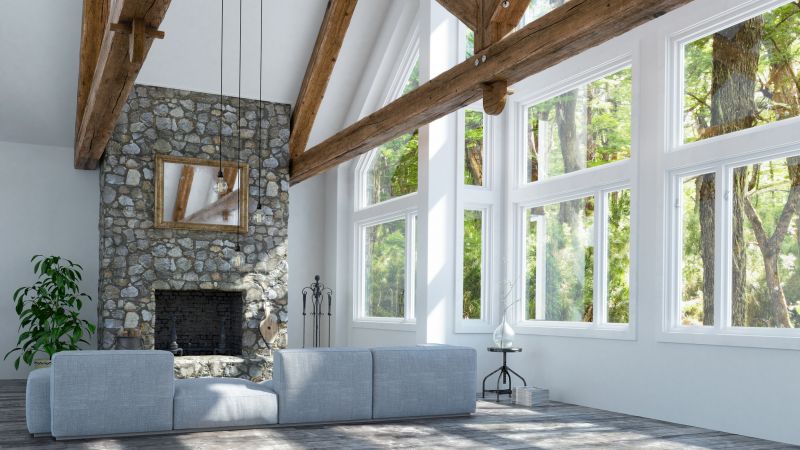 Large Picture Window on a Living Room